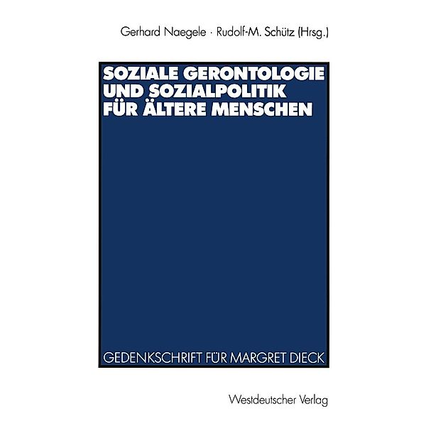 Soziale Gerontologie und Sozialpolitik für ältere Menschen