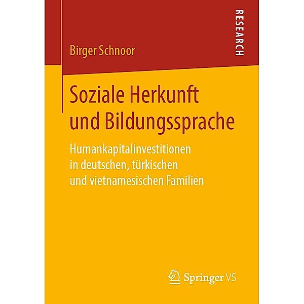 Soziale Herkunft und Bildungssprache, Birger Schnoor