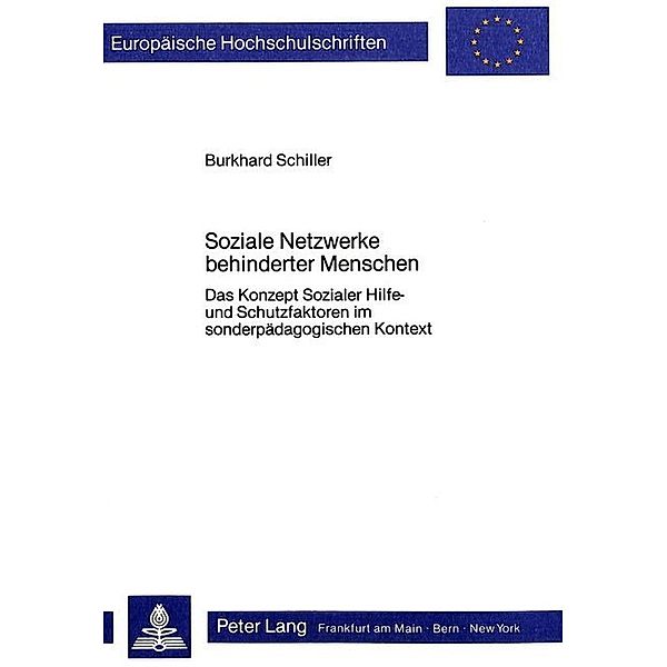 Soziale Netzwerke behinderter Menschen, Burkhard Schiller