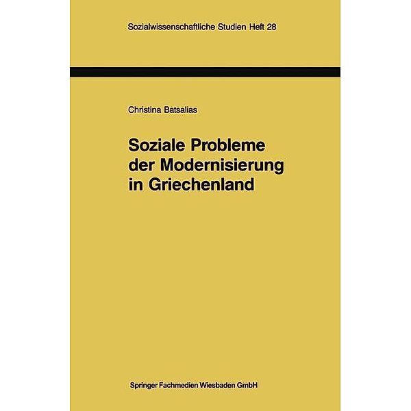 Soziale Probleme der Modernisierung in Griechenland