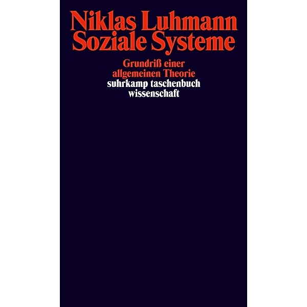 Soziale Systeme, Niklas Luhmann