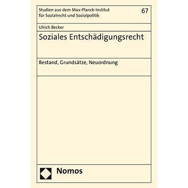 Soziales Entschädigungsrecht, Ulrich Becker