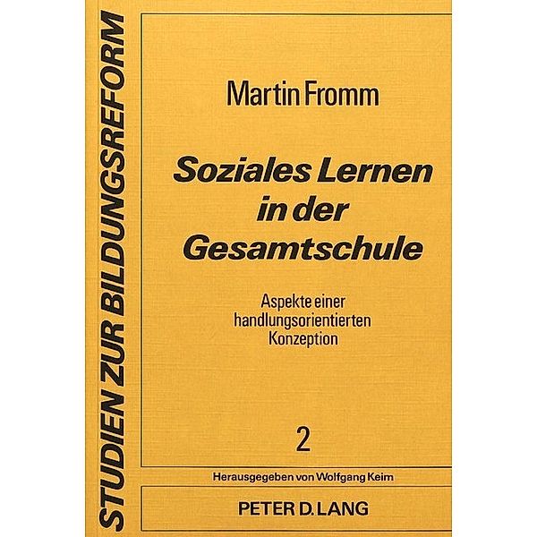 Soziales Lernen in der Gesamtschule, Martin Fromm