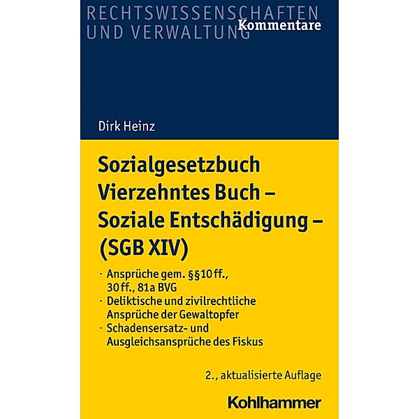 Sozialgesetzbuch Vierzehntes Buch - Soziale Entschädigung - (SGB XIV), Dirk Heinz