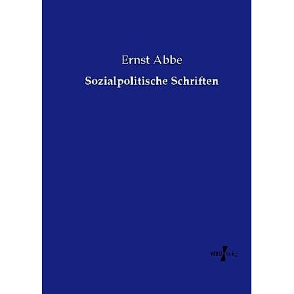 Sozialpolitische Schriften, Ernst Abbe