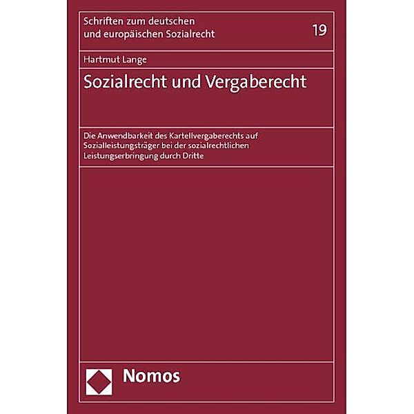 Sozialrecht und Vergaberecht, Hartmut Lange