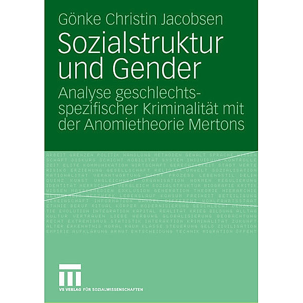 Sozialstruktur und Gender, Gönke Christin Jacobsen