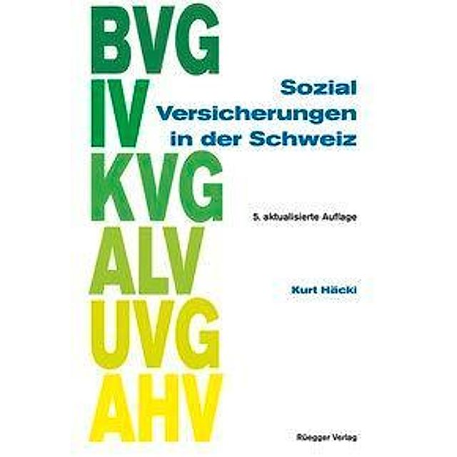 Sozialversicherungen in der Schweiz Buch versandkostenfrei - Weltbild.ch