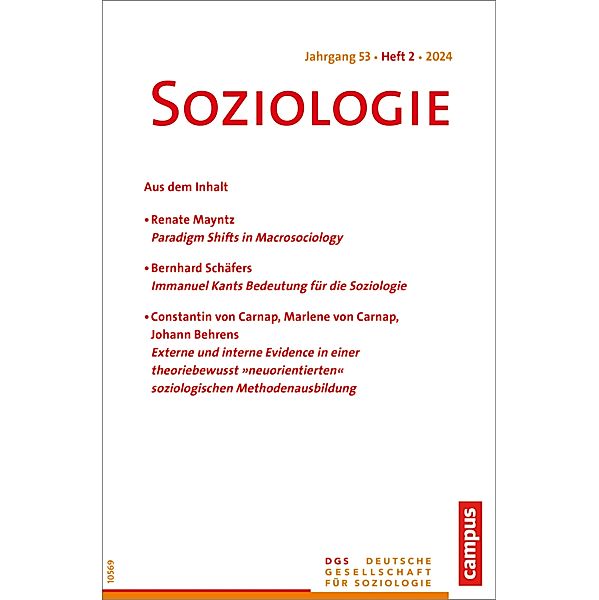 Soziologie 02/2024 / Soziologie