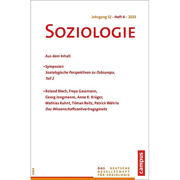 Soziologie 04/2023 / Soziologie