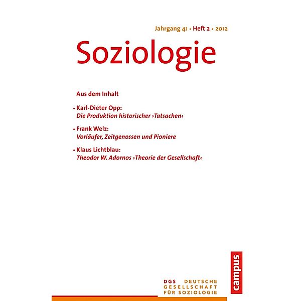 Soziologie 2.2012