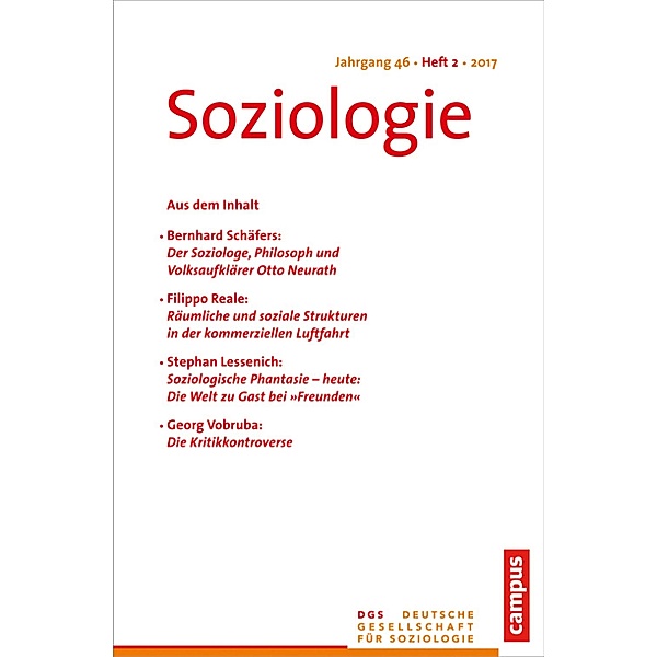 Soziologie 2.2017 / Soziologie Bd.17/2