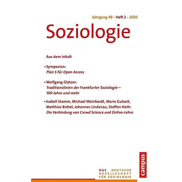 Soziologie 2/2020 / Soziologie Bd.202002