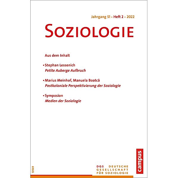 Soziologie 2/2022 / Soziologie