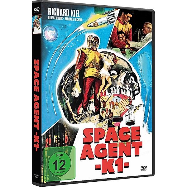 Space Agent K1, Barbara Nichols Richard Kiel George Nader