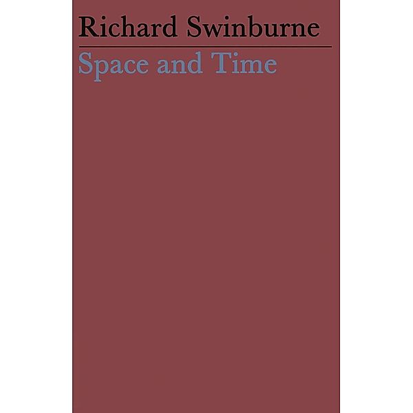 Space and Time, Richard Swinburne