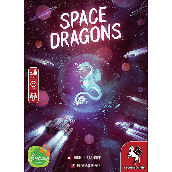 Pegasus Spiele, Edition Spielwiese Space Dragons (Spiel), Richi Haarhoff
