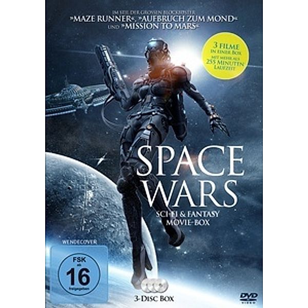 Space Wars - Sci-Fi & Fantasy Movie-Box, Diverse Interpreten