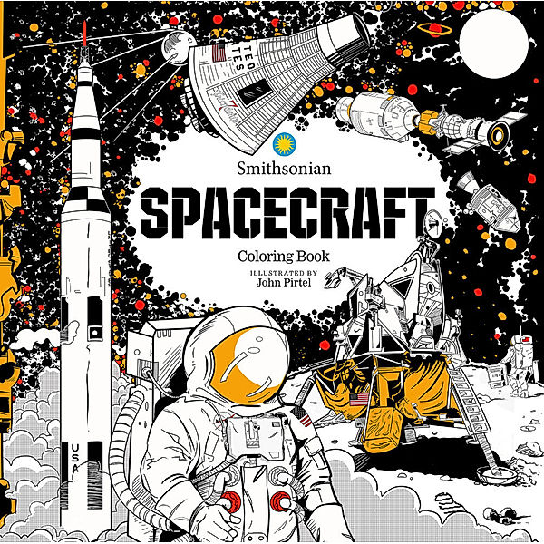 Spacecraft: A Smithsonian Coloring Book, Smithsonian Institution