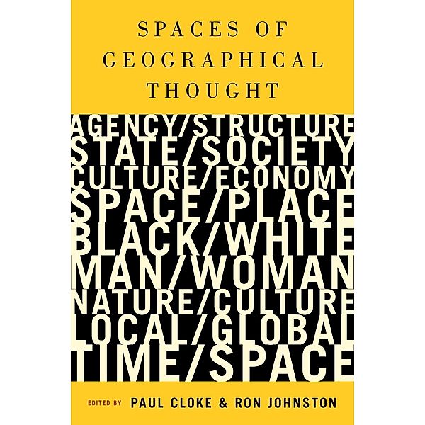 Spaces of Geographical Thought