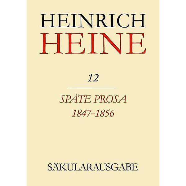 Späte Prosa 1847-1856