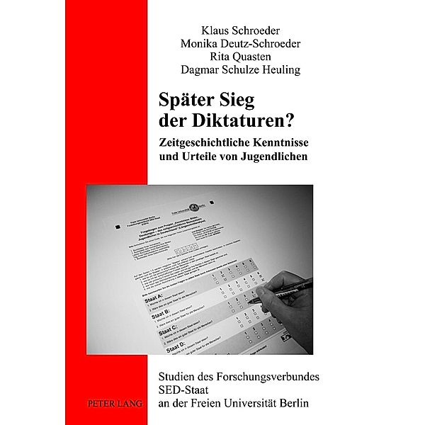 Spaeter Sieg der Diktaturen?, Klaus Schroeder