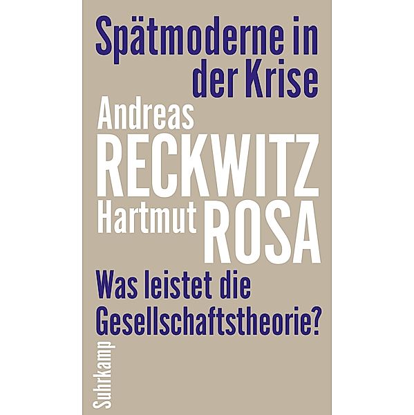 Spätmoderne in der Krise, Andreas Reckwitz, Hartmut Rosa