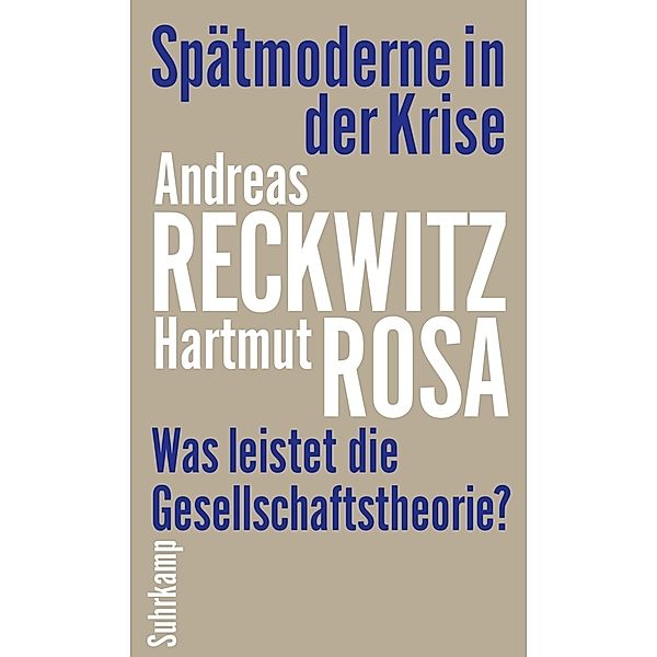 Spätmoderne in der Krise, Andreas Reckwitz, Hartmut Rosa