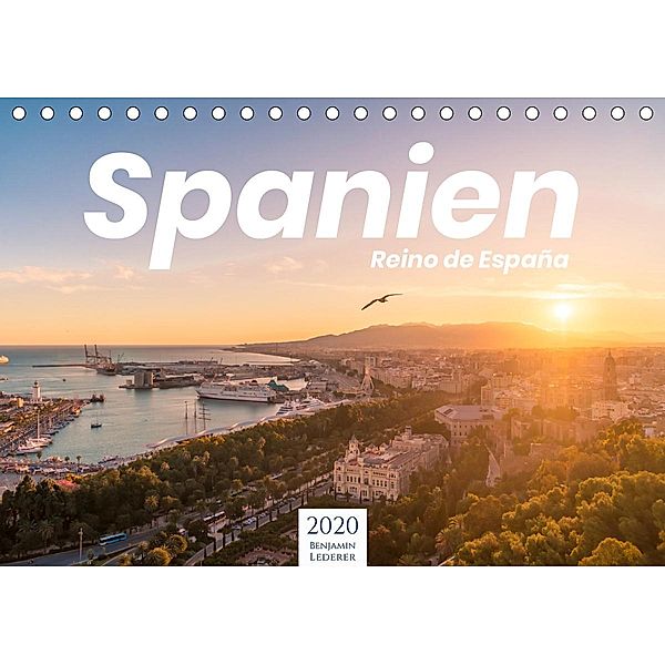 Spanien - einzigartige Motive (Tischkalender 2020 DIN A5 quer), Benjamin Lederer