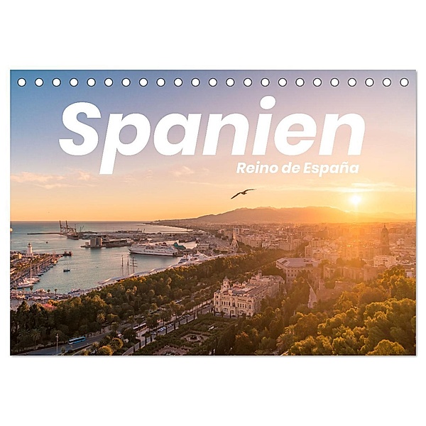 Spanien - einzigartige Motive (Tischkalender 2025 DIN A5 quer), CALVENDO Monatskalender, Calvendo, Benjamin Lederer