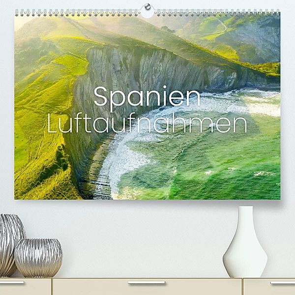 Spanien Luftaufnahmen (Premium, hochwertiger DIN A2 Wandkalender 2023, Kunstdruck in Hochglanz), SF