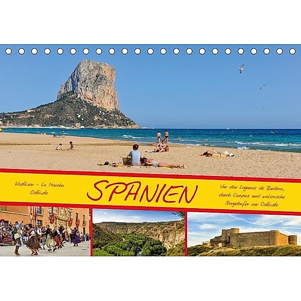 Spanien (Tischkalender 2017 DIN A5 quer), Marcel Wenk