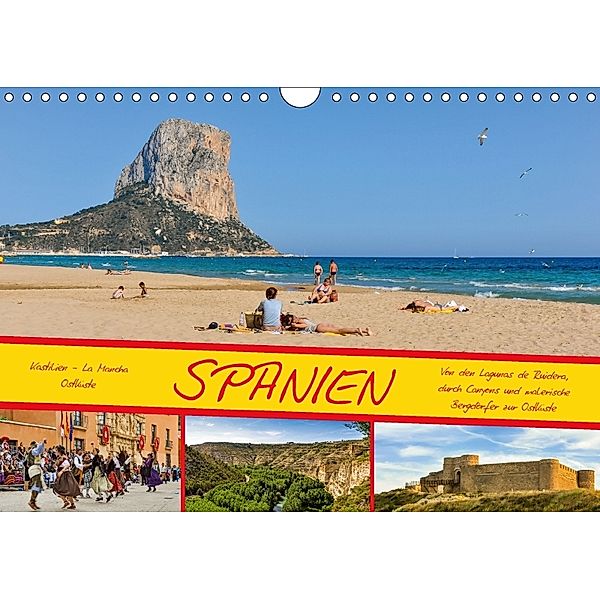 Spanien (Wandkalender 2018 DIN A4 quer), Marcel Wenk
