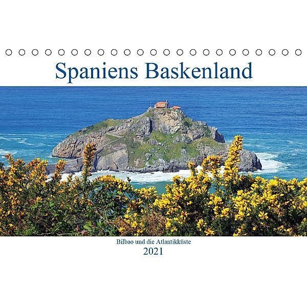 Spaniens Baskenland (Tischkalender 2021 DIN A5 quer), Gro