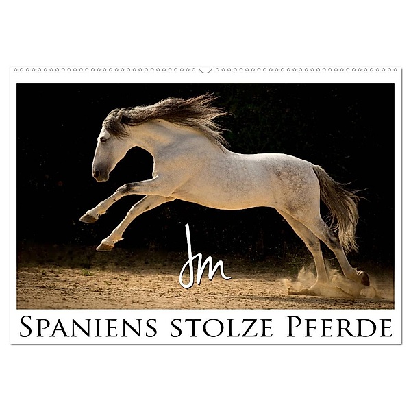 Spaniens stolze Pferde (Wandkalender 2024 DIN A2 quer), CALVENDO Monatskalender, Julia Moll