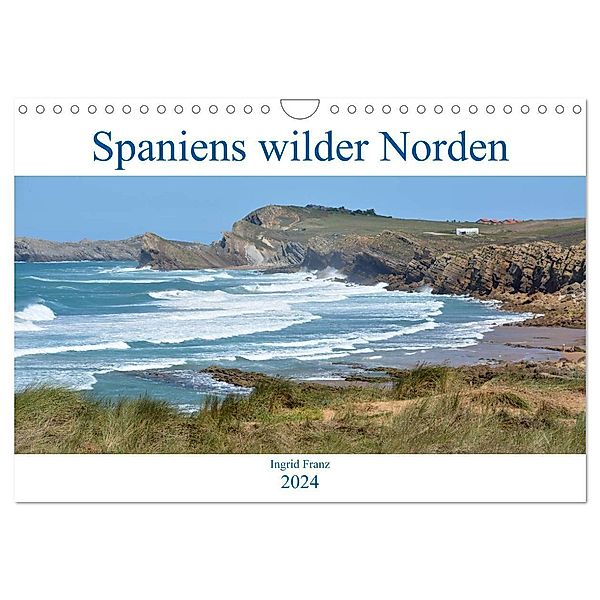 Spaniens wilder Norden (Wandkalender 2024 DIN A4 quer), CALVENDO Monatskalender, Ingrid Franz