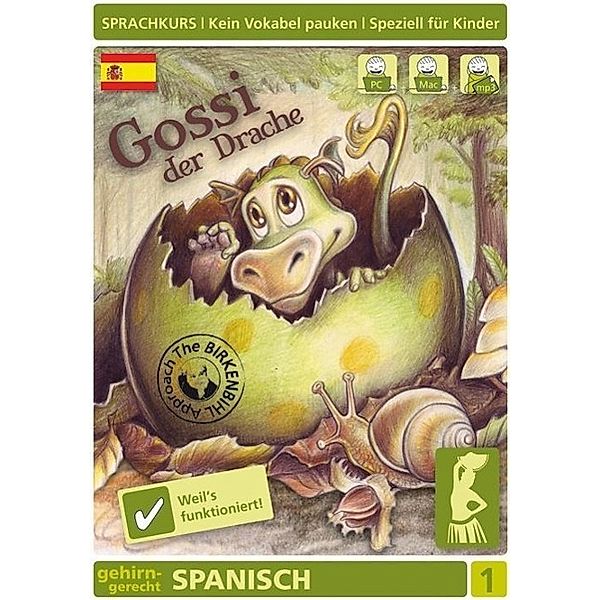 Spanisch, Gossi der Drache, CD-ROM