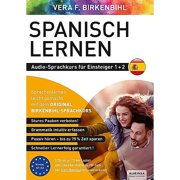 Spanisch lernen Audio-Sprachkurs für Einsteiger 1+2, 3 Audio-CD, Vera F. Birkenbihl