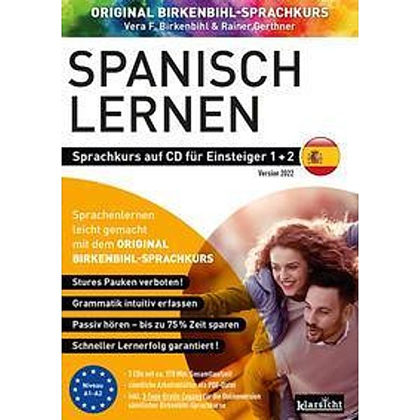 Spanisch lernen für Einsteiger 1+2 (ORIGINAL BIRKENBIHL), Audio-CD, Vera F. Birkenbihl, Rainer Gerthner, Original Birkenbihl Sprachkurs