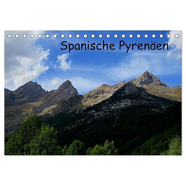 Spanische Pyrenäen (Tischkalender 2024 DIN A5 quer), CALVENDO Monatskalender, Heidrun Kiegel