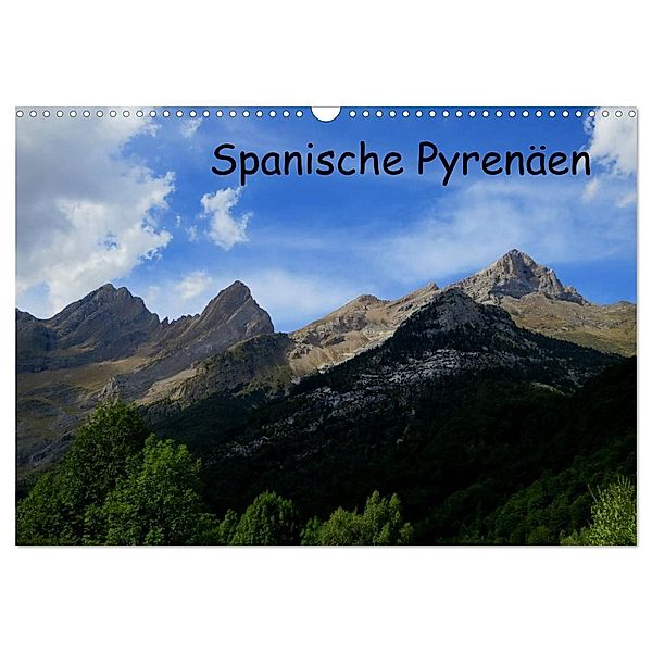 Spanische Pyrenäen (Wandkalender 2024 DIN A3 quer), CALVENDO Monatskalender, Heidrun Kiegel