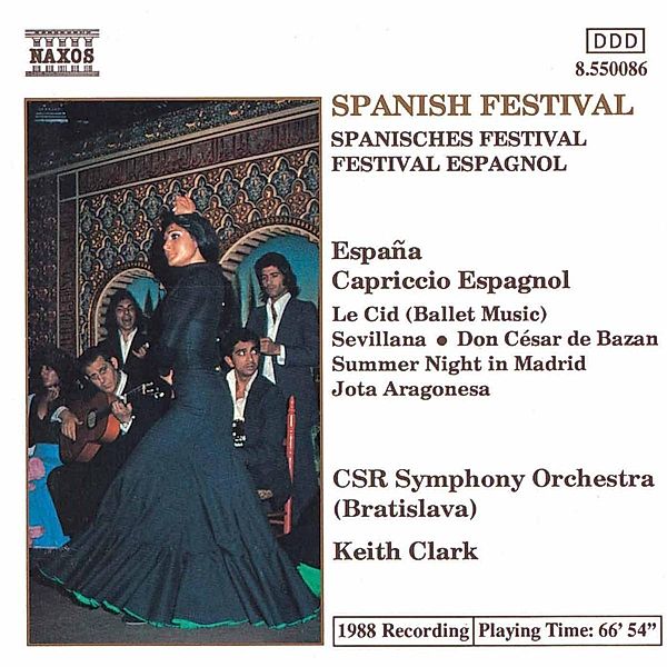 Spanisches Festival, K. Clark, Tschecho-Slowak.Rso