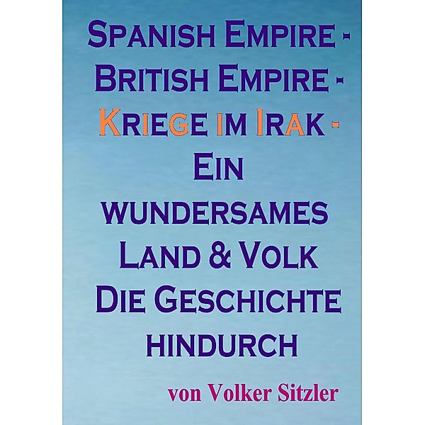 Spanish Empire - British Empire, Volker Sitzler