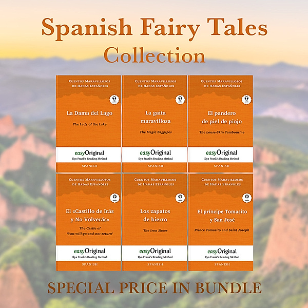 Spanish Fairy Tales Collection (books + 6 audio-CDs) - Ilya Frank's Reading Method, m. 6 Audio-CD, m. 6 Audio, m. 6 Audio, 6 Teile