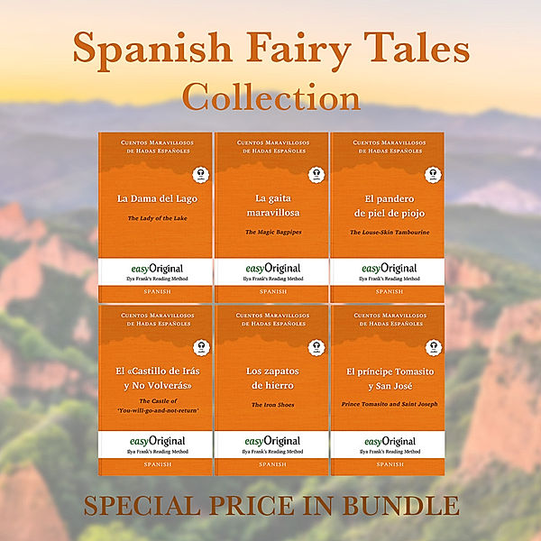 Spanish Fairy Tales Collection (books + audio-online) - Ilya Frank's Reading Method, m. 6 Audio, m. 6 Audio, 6 Teile