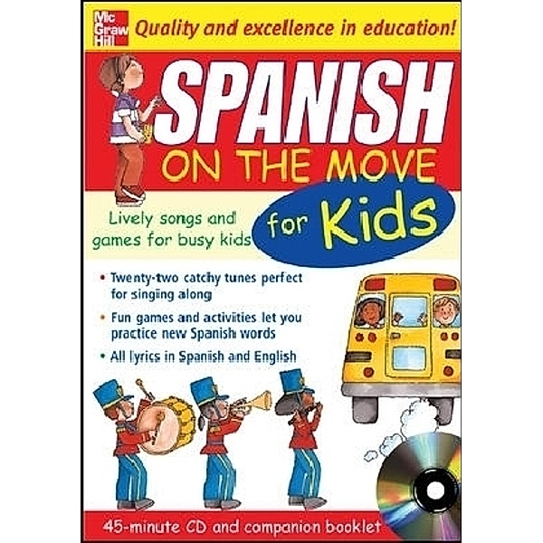 Spanish on the Move For Kids, 1 Audio-CD w. textbook, Catherine Bruzzone