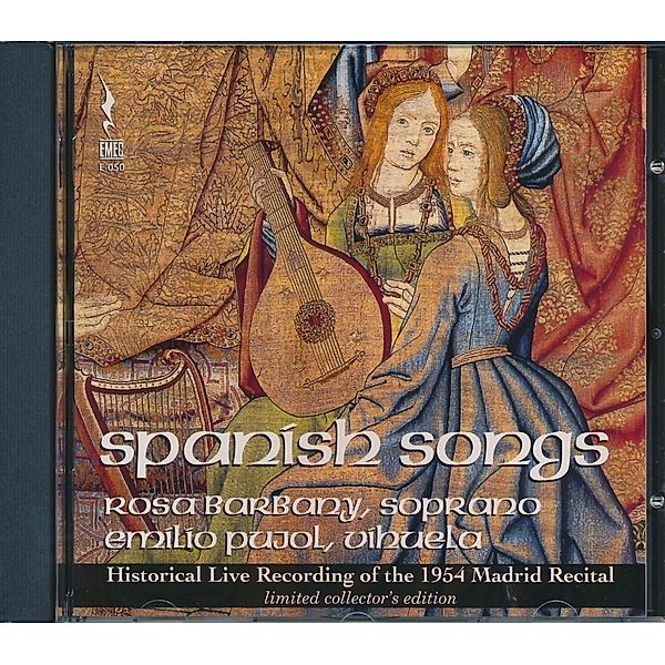 Spanish Songs, Emilio Pujol, Rosa Barbany