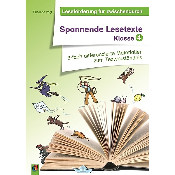 Spannende Lesetexte - Klasse 4, m. CD-ROM, Susanne Vogt