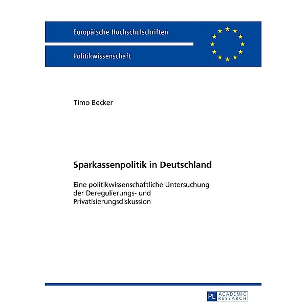 Sparkassenpolitik in Deutschland, Becker Timo