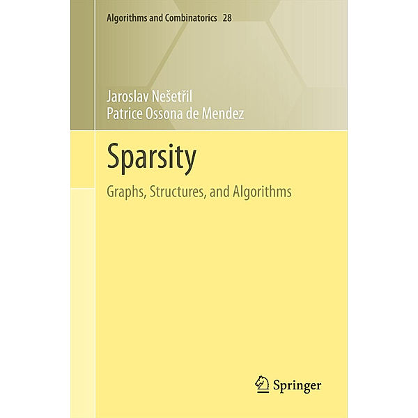 Sparsity, Jaroslav Nesetril, Patrice Ossona de Mendez